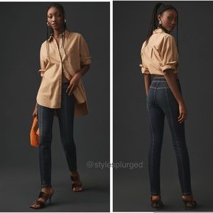NWT Top-Rated ANTHRO Pilcro Skinny Ankle-Slit Jeans size 26